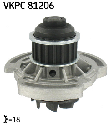 SKF Vízpumpa VKPC81206_SKF